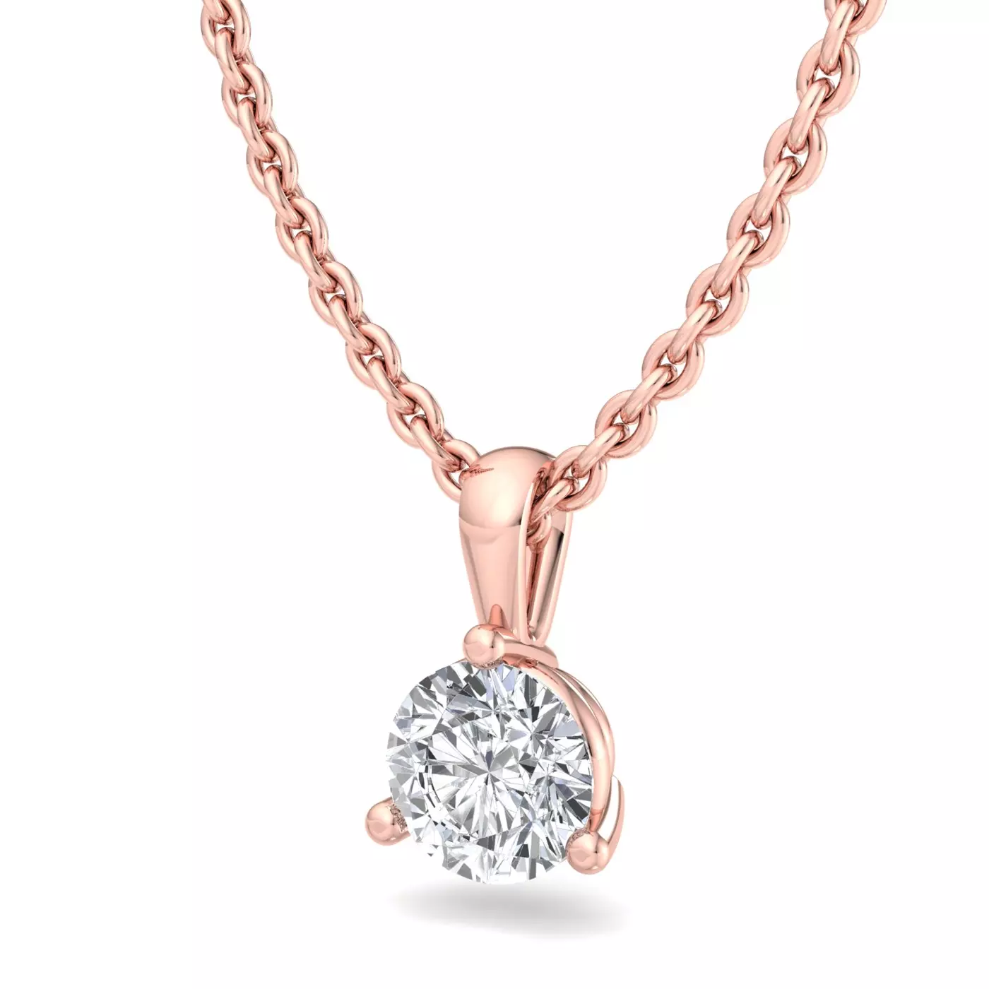 Image of Katherine Solitaire Pendant by Rare Carat