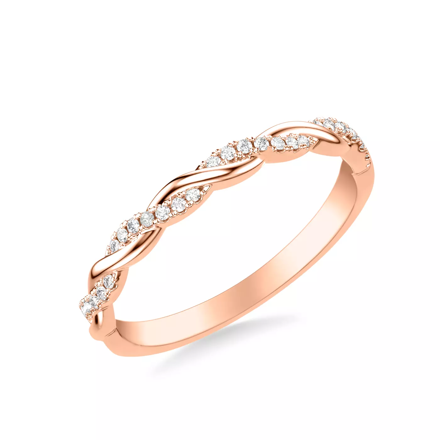 Bestselling Kayleigh Diamond Twist Band from Rare Carat