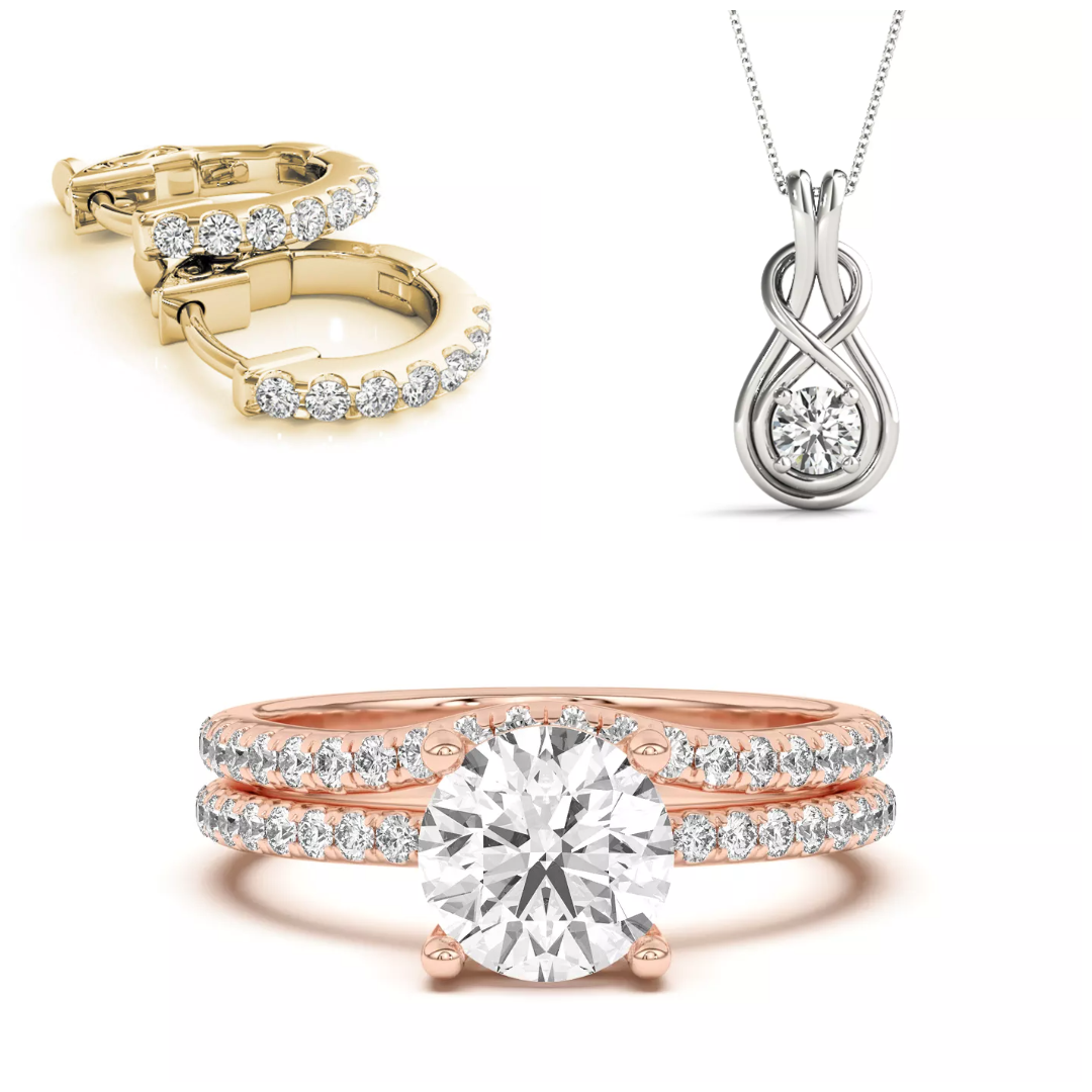 Bestsellers diamond jewelry pieces from Rare Carat, one of the best places to buy fine diamond jewelry