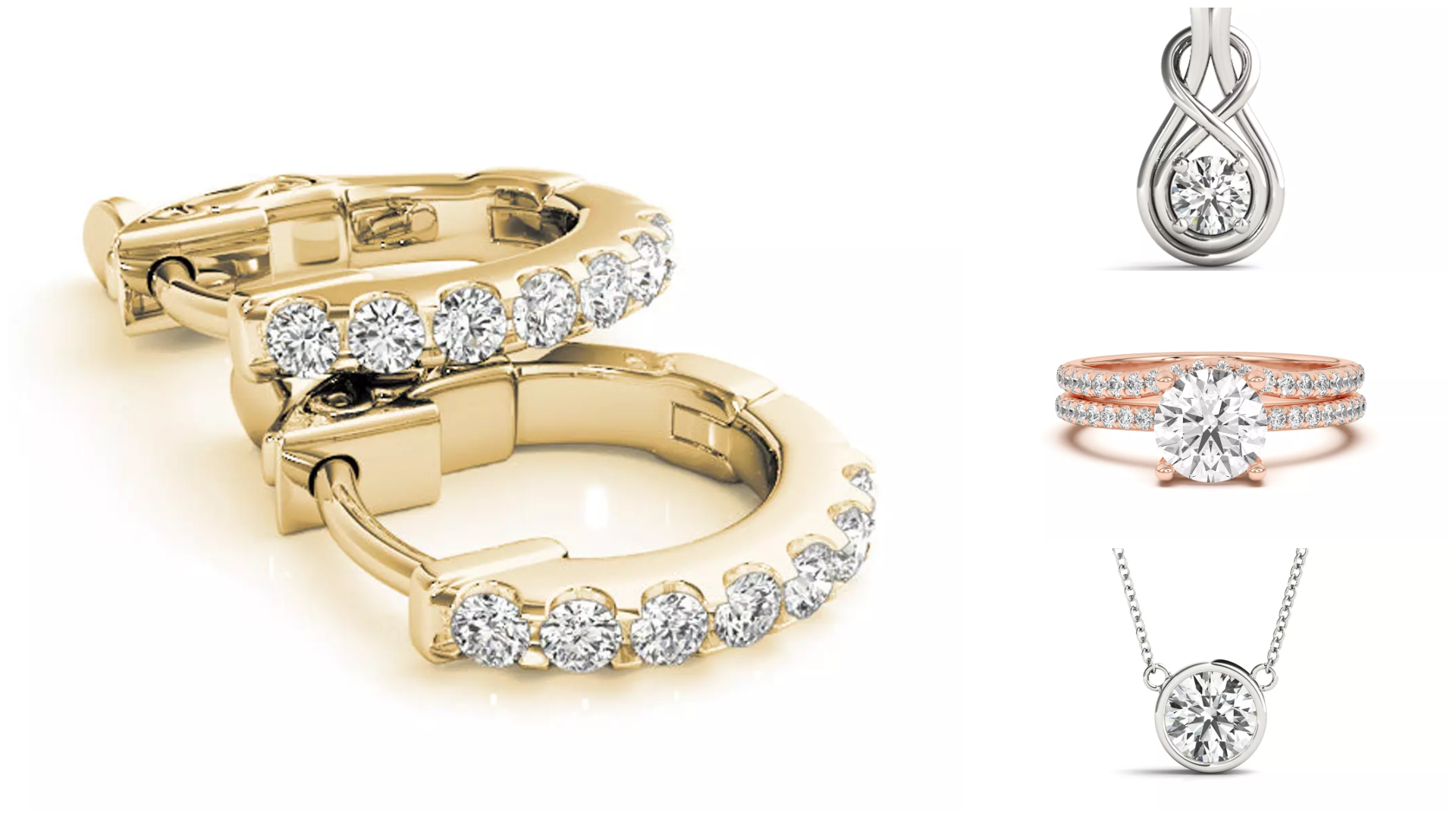 Stunning pieces from Rare Carat, one of the best diamond jewelry retailers