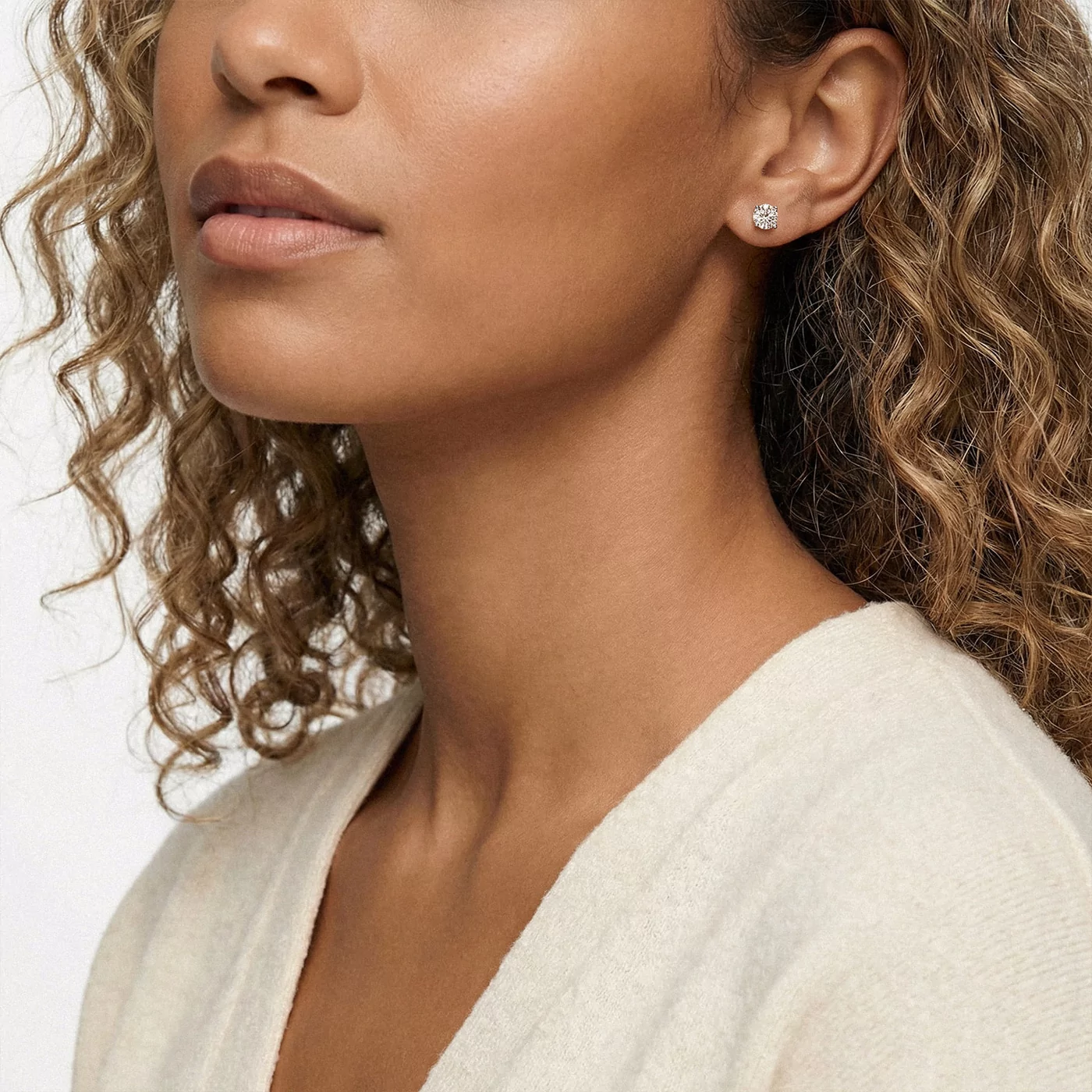 Bestselling 4-Prong Diamond Stud Earrings from Rare Carat, one of the best online stores for diamond jewelry