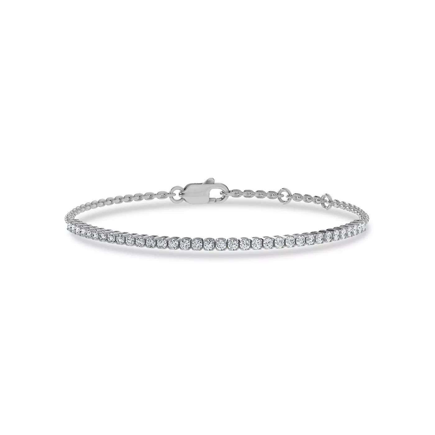 Bestselling Lab Diamond Tennis Chain Bracelet from Rare Carat, the go-to destination for best diamond bracelet styles