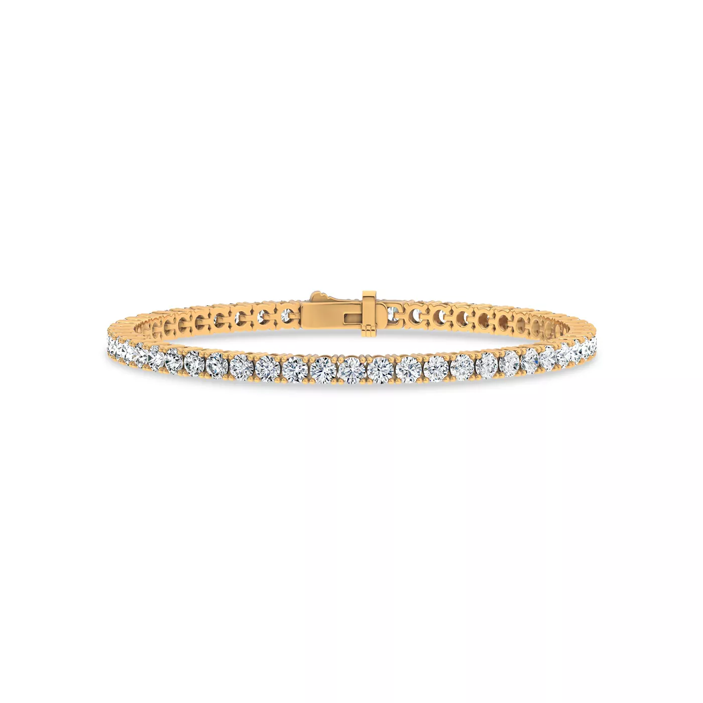 Bestselling Lab Diamond Tennis Bracelet from Rare Carat, displayed on a white background