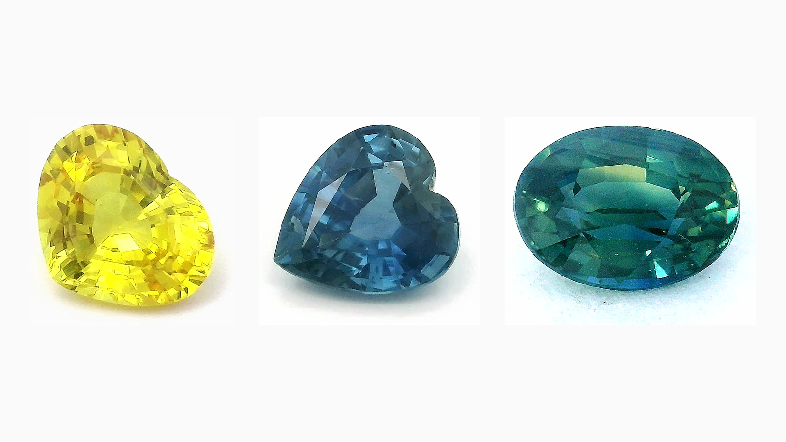 Composite image of different gemstones available at Rare Carat, one of the best online stores to buy gemstones online
